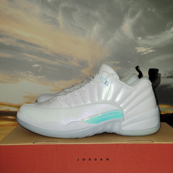 Jordan 12 Retro Low 'Easter' Mens Shoes - Picture 14 of 16